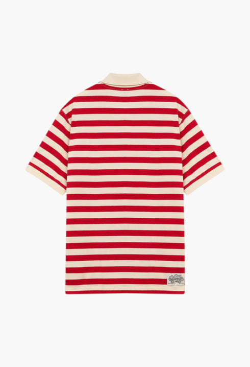 Sailor Polo - Red/Off-White - GLAM MODA